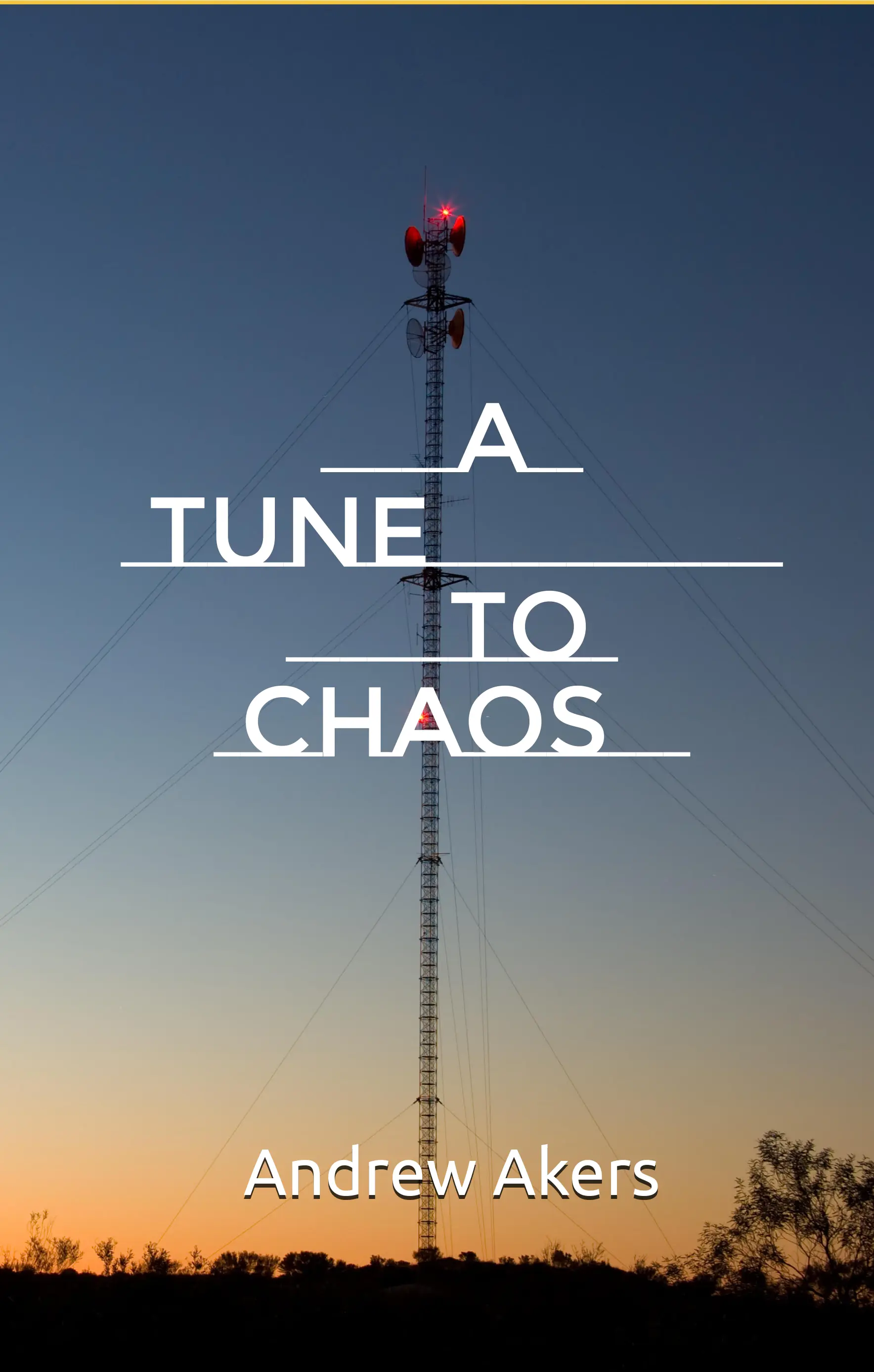 A Tune to Chaos novel cover by Andrew Akers