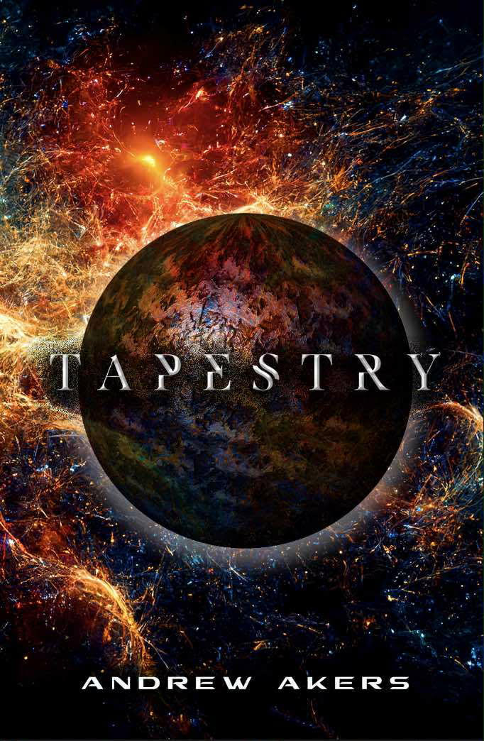 Tapestry novel cover by Andrew Akers